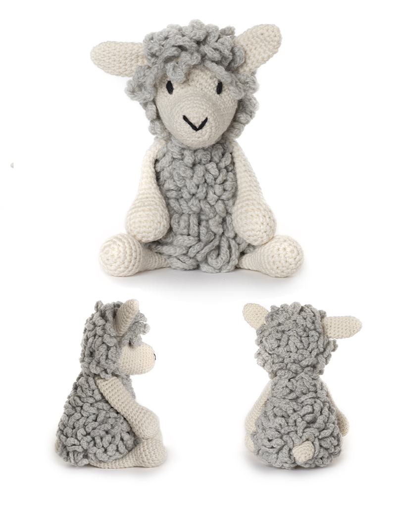 toft ed's animal Lester the White Boar amigurumi crochet